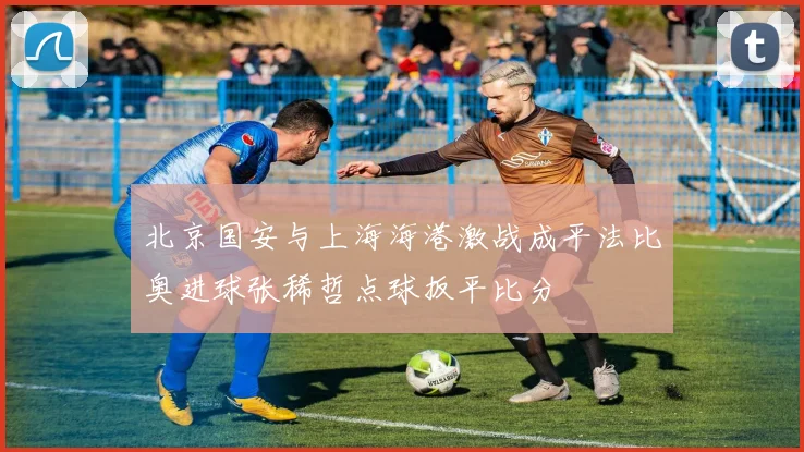 北京国安与上海海港激战成平法比奥进球张稀哲点球扳平比分