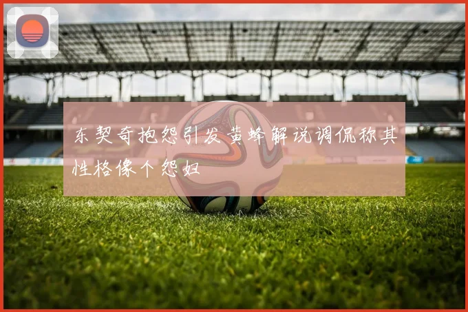 东契奇抱怨引发黄蜂解说调侃称其性格像个怨妇
